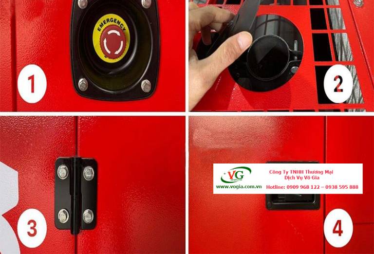 Máy phát điện Cummins 200kVA 3 pha chạy dầu – Hàng nhập khẩu có vỏ chống ồn