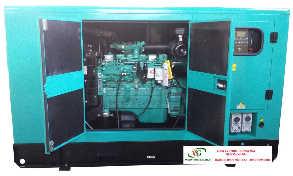 Máy phát điện Cummins 227kVA – 250kVA có vỏ chống ồn đồng bộ