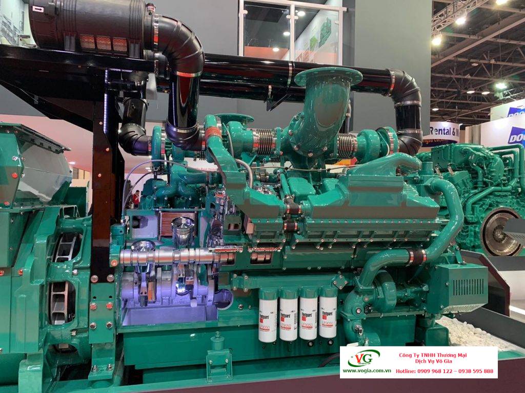 Máy phát điện Cummins 250kVA – 275kVA C275D5B có vỏ chống ồn đồng bộ