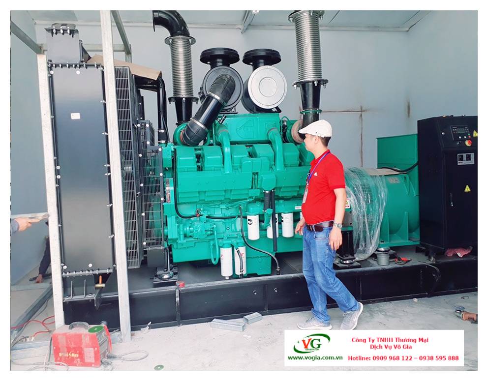 Máy phát điện Cummins 250kVA – 275kVA C275D5B có vỏ chống ồn đồng bộ