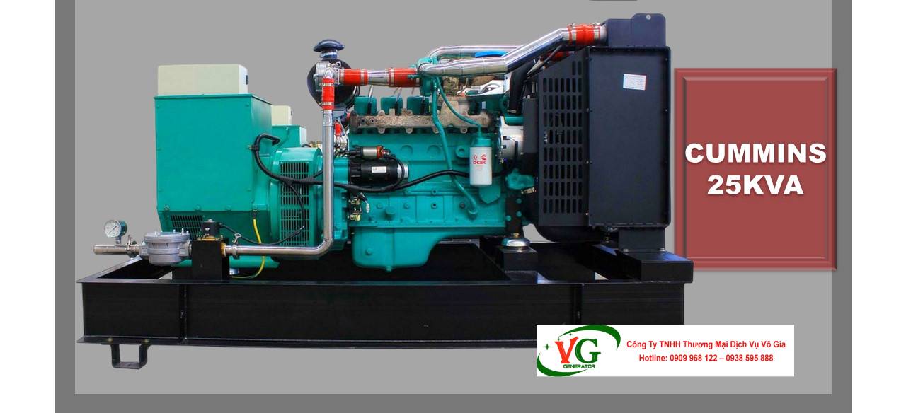 Máy phát điện Cummins 25kva