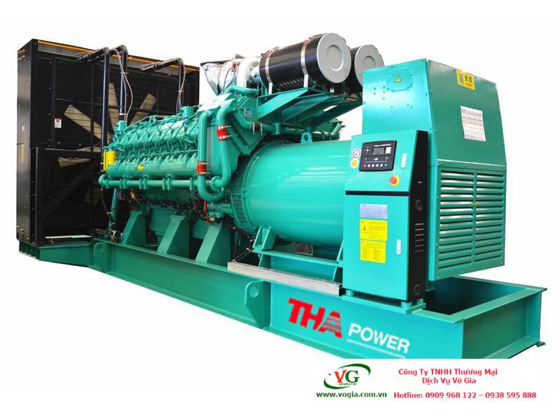Máy phát điện Cummins 275kVA – 300kVA có vỏ chống ồn đồng bộ