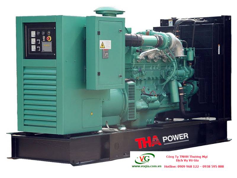 Máy phát điện Cummins 300kVA – 330kVA có vỏ chống ồn đồng bộ