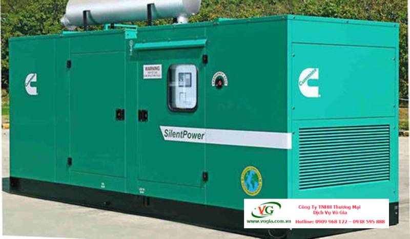 Máy phát điện Cummins 300kVA – 330kVA có vỏ chống ồn đồng bộ