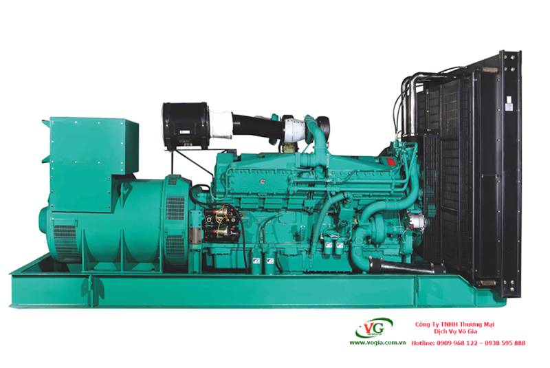 Máy phát điện Cummins 360kVA – 400kVA có vỏ chống ồn đồng bộ