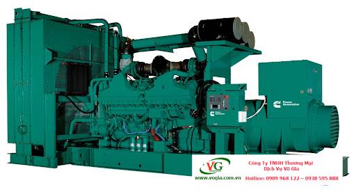 Máy phát điện Cummins 455kVA – 500kVA có vỏ chống ồn đồng bộ