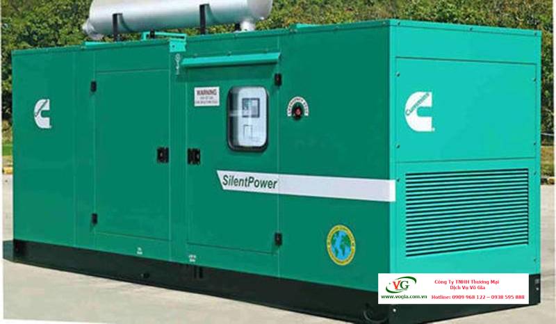 Máy phát điện Cummins 455kVA – 500kVA có vỏ chống ồn đồng bộ