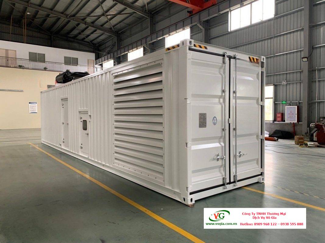 Máy phát điện Cummins 60kVA 3 pha chạy dầu – Có vỏ chống ồn đồng bộ