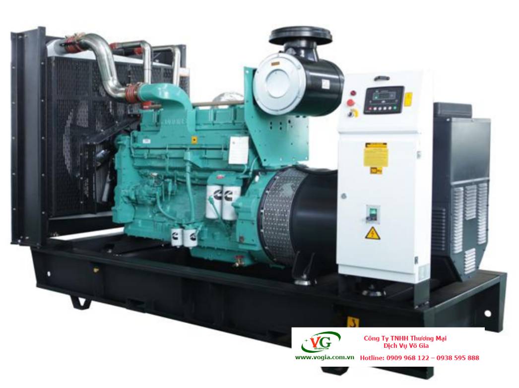 Máy phát điện Cummins 82kVA – 90kVA chạy dầu Diesel có vỏ chống ồn đồng bộ