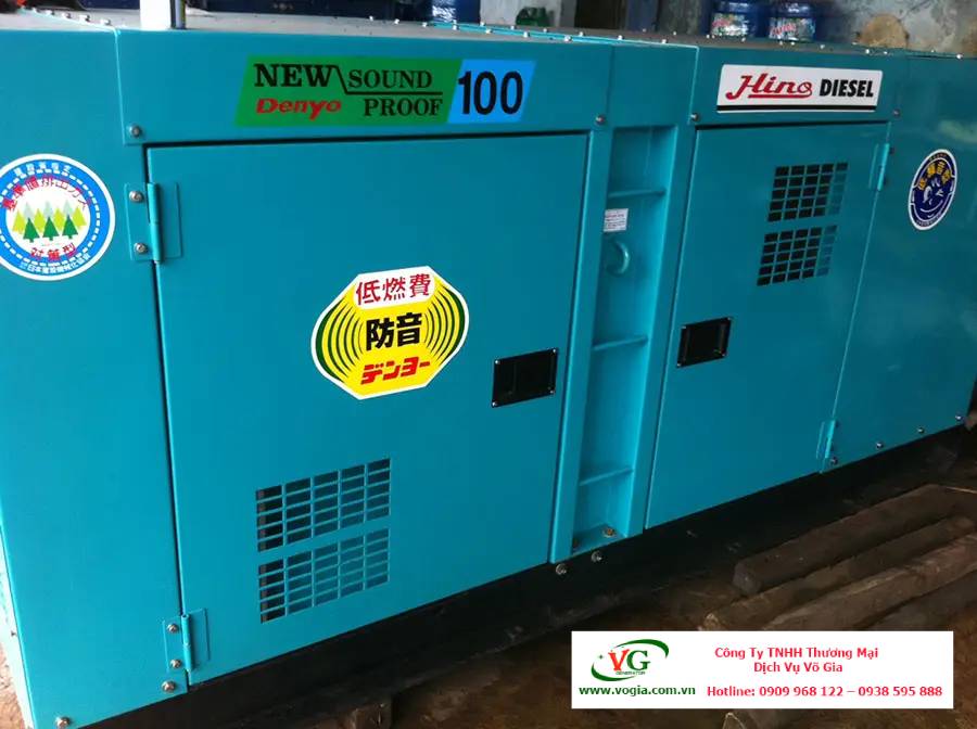 Máy phát điện Denyo 100KVA