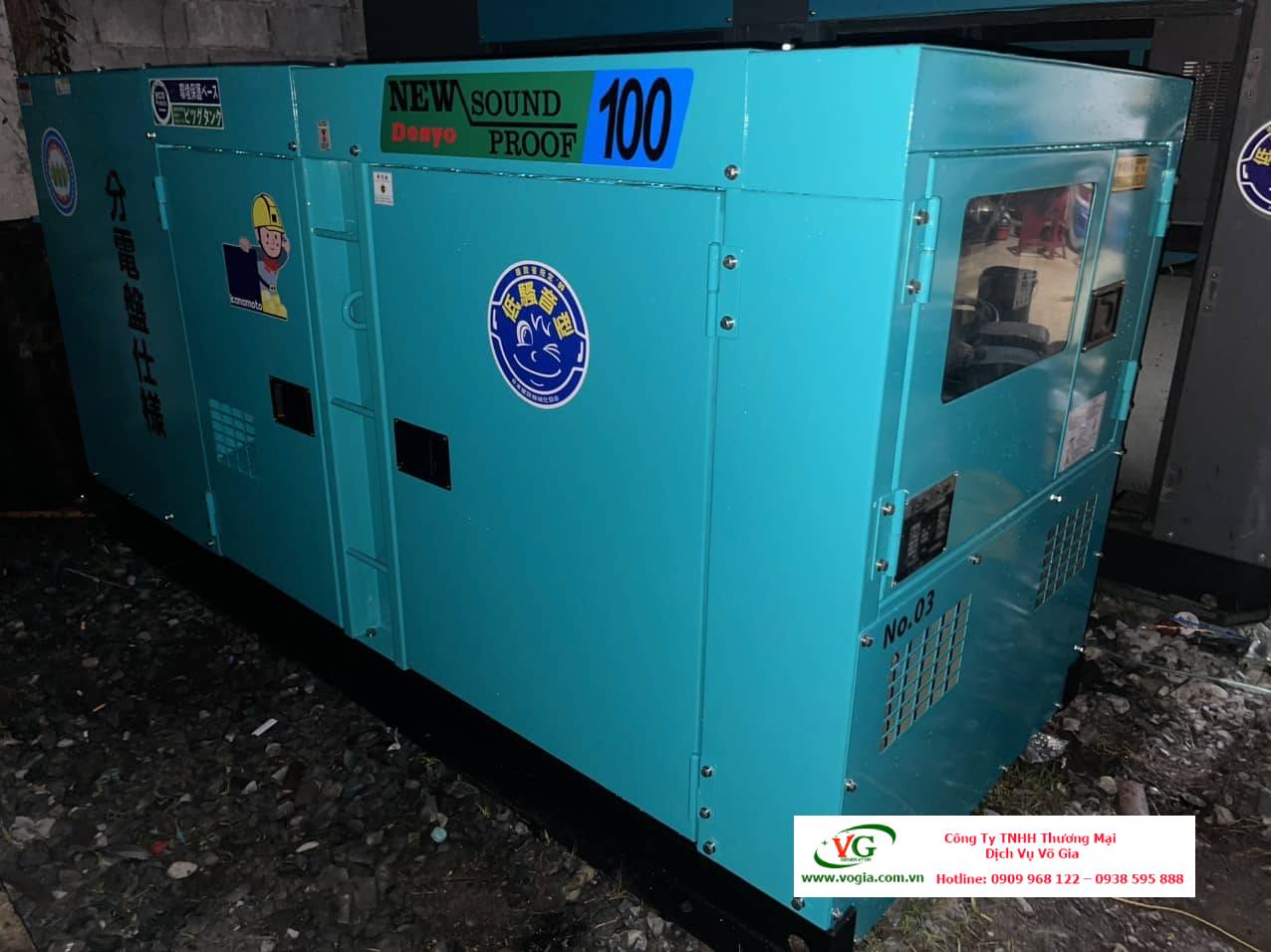 Máy phát điện Denyo 100KVA