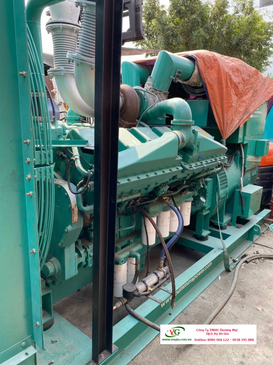 Máy phát điện Denyo 550KVA