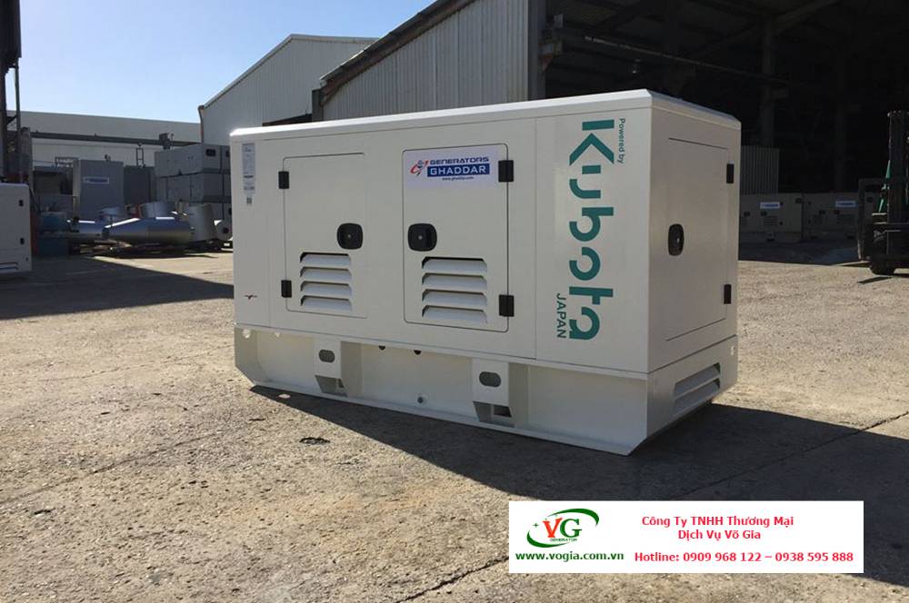 Máy phát điện Kubota 15KVA chạy dầu diesel