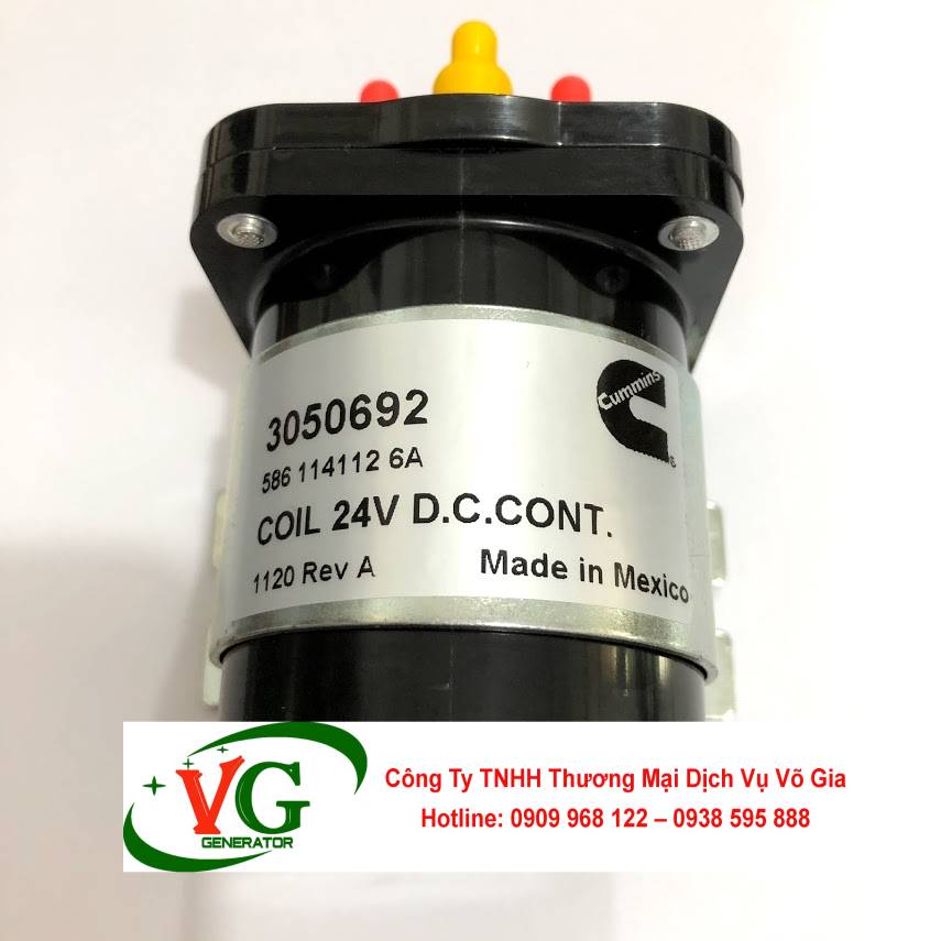 Rơ le đề Cummins 3050692-24V