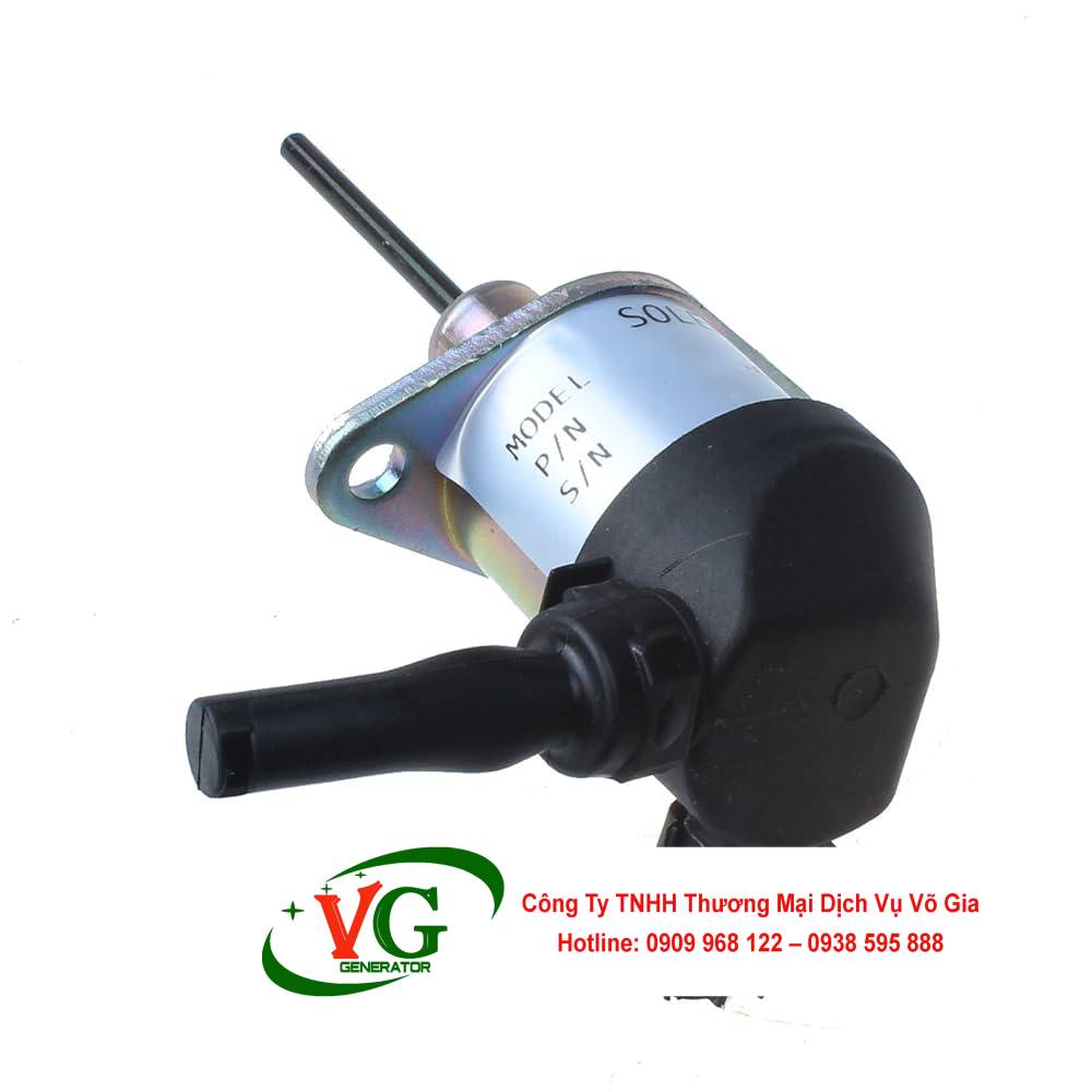 Tắt máy (Solenoid) 1A021-60017 Kubota KX121-3 12V