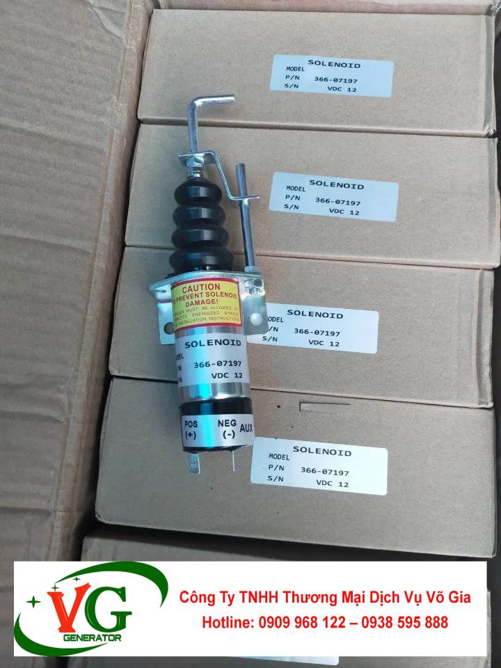 Tắt máy (Solenoid) 366-07197 12V
