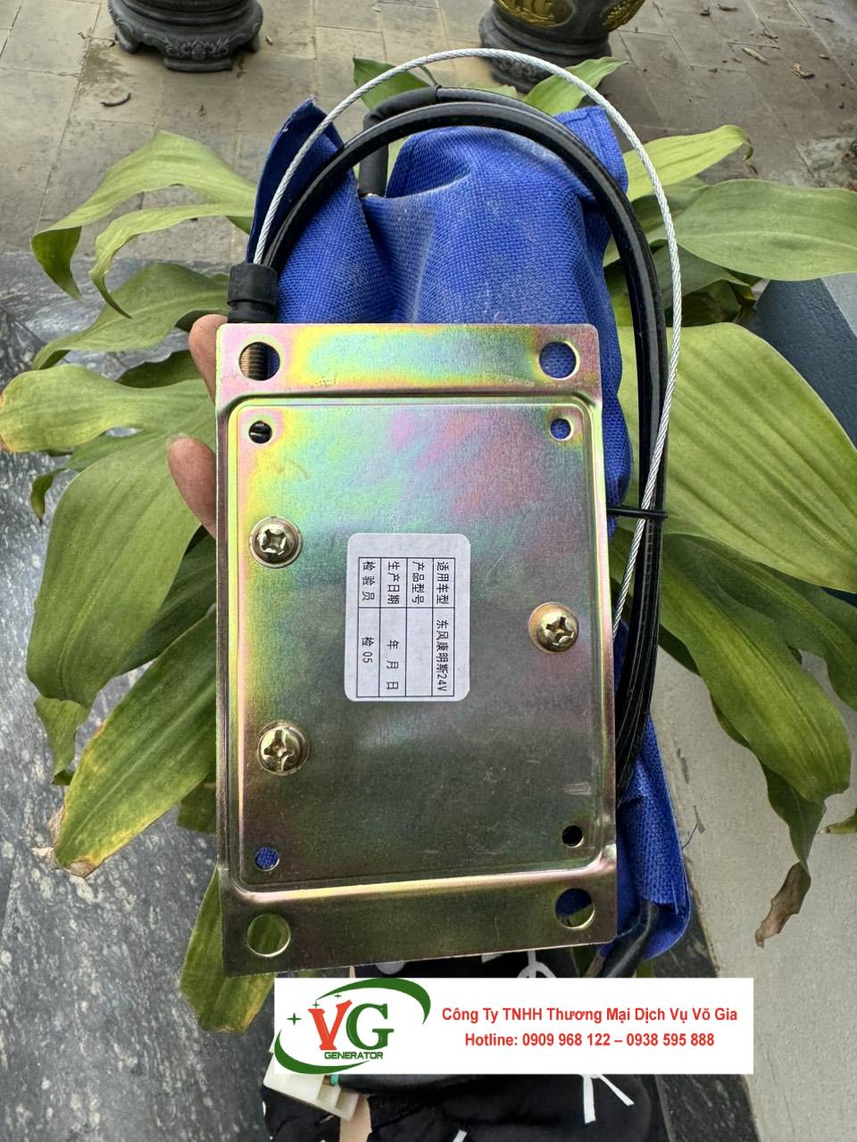 Tắt Máy (Solenoid) Bọc Vải Điện 12V/24V