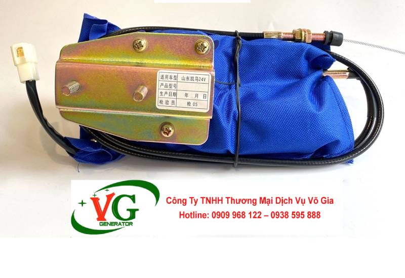 Tắt Máy (Solenoid) Bọc Vải Điện 12V/24V