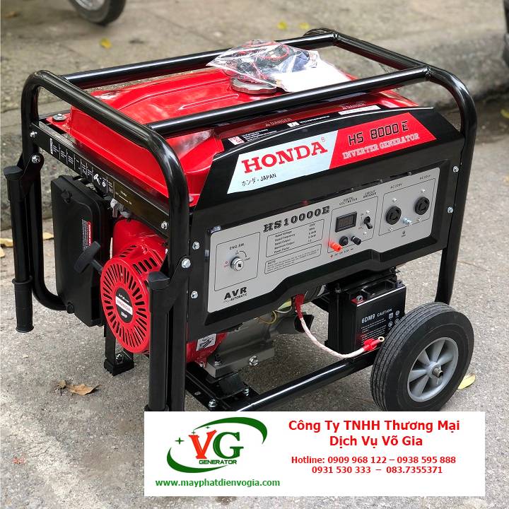 Test tải MÁY PHÁT ĐIỆN HONDA KPH8000E - 6.0kW