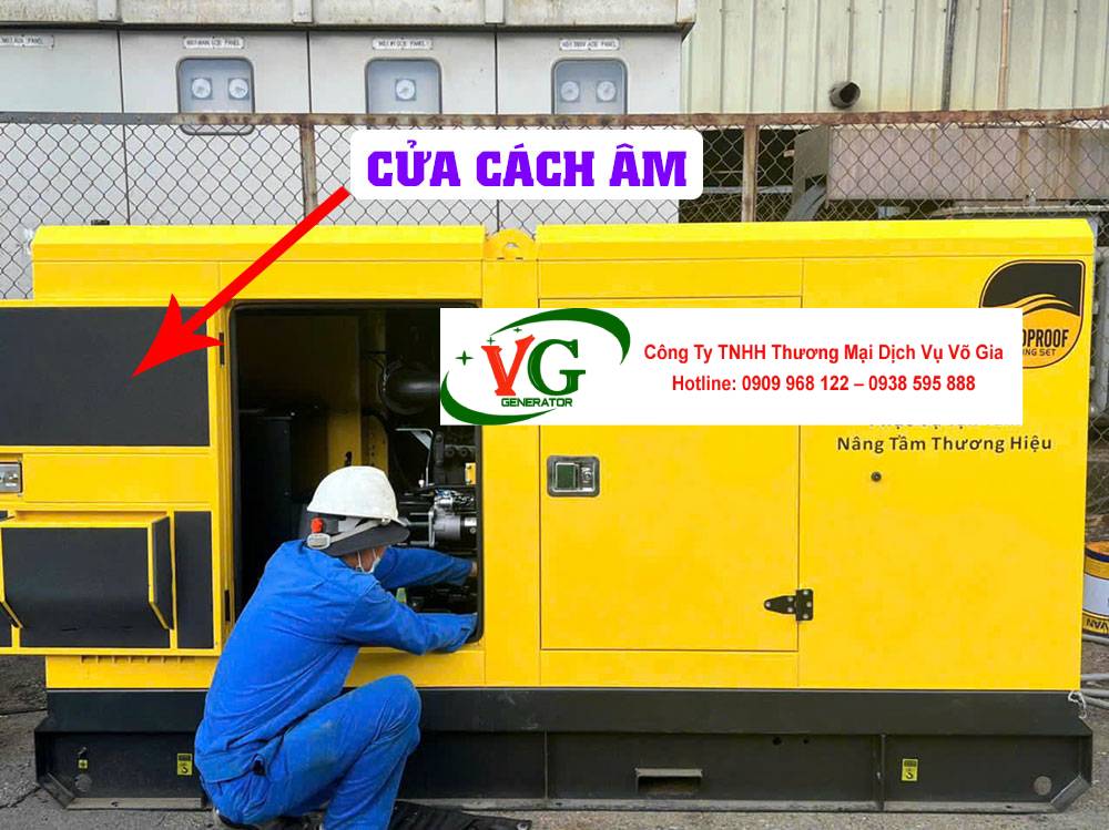 Vỏ cách âm máy phát điện