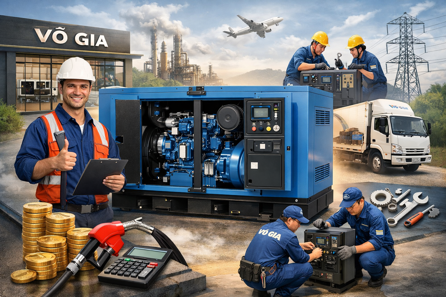 Sự Thật Về Máy Phát Điện 3 Pha Chạy Dầu