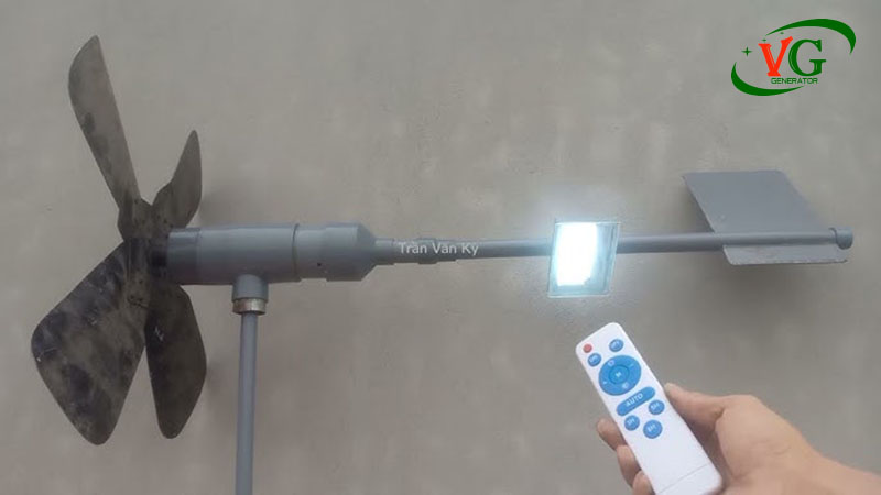 Cách làm máy phát điện gió từ ống nhựa PVC, phế liệu