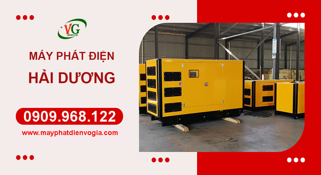 Cho thuê máy phát điện Hải Dương