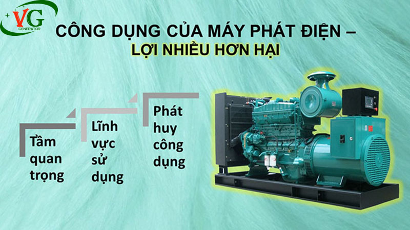 Lợi ích của máy phát điện công nghiệp