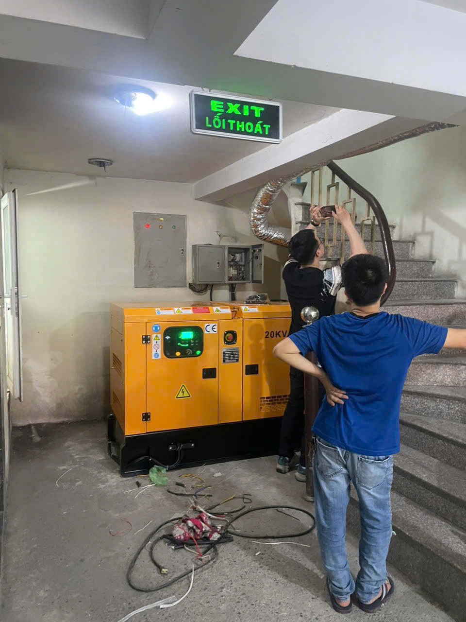 Máy Phát Điện Xã Hoà Hội