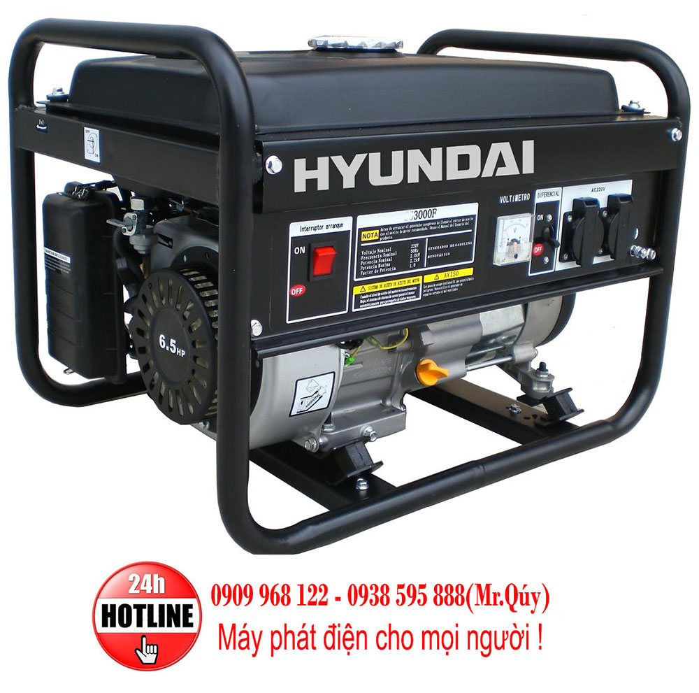 máy phát điện Hyundai, may phat dien Hyundai