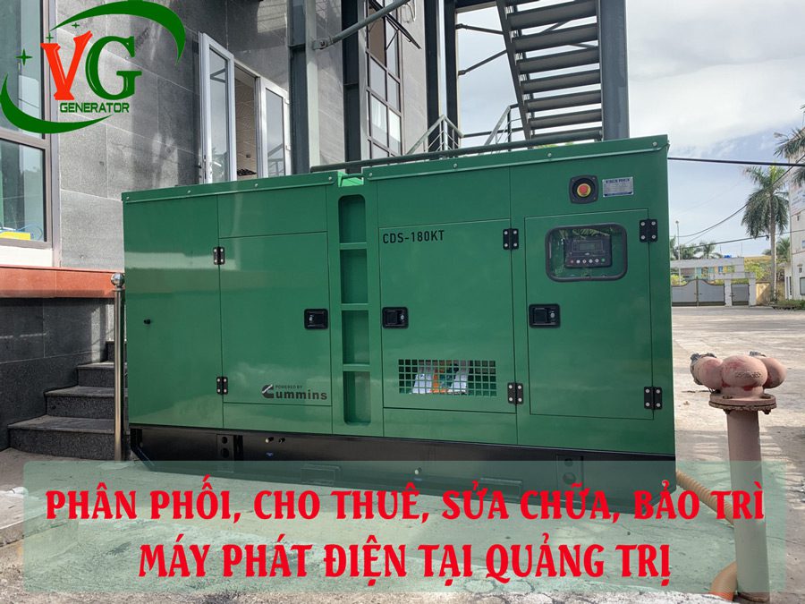 Máy phát điện tại Quảng Trị - Phân phối, cho thuê máy phát điện uy tín 