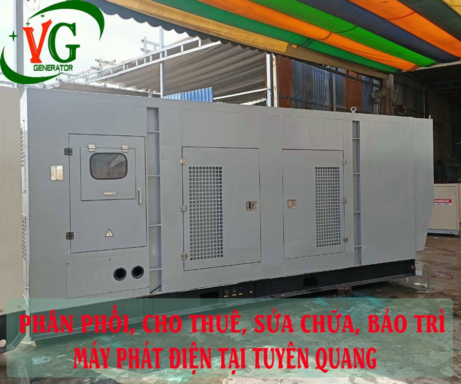 Cung cấp, cho thuê máy phát điện tại Tuyên Quang giá rẻ