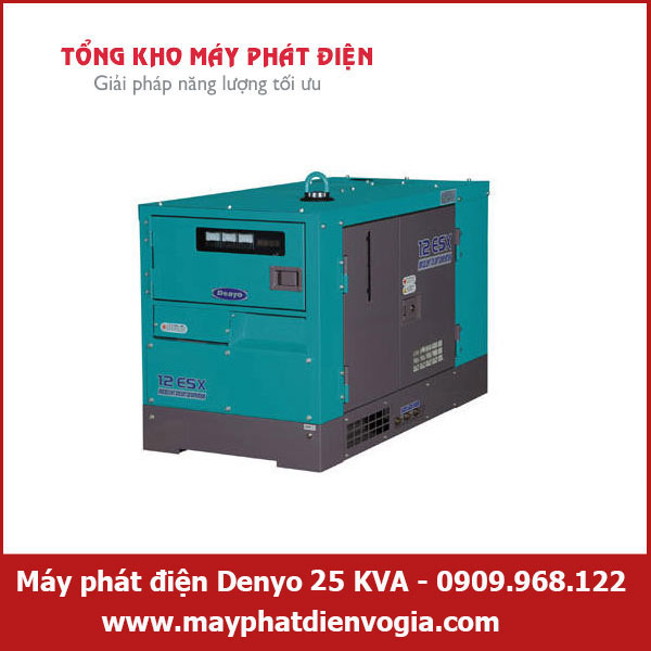 Máy phát điện Denyo 25 KVA, may-phat-dien-Denyo-25-KVA