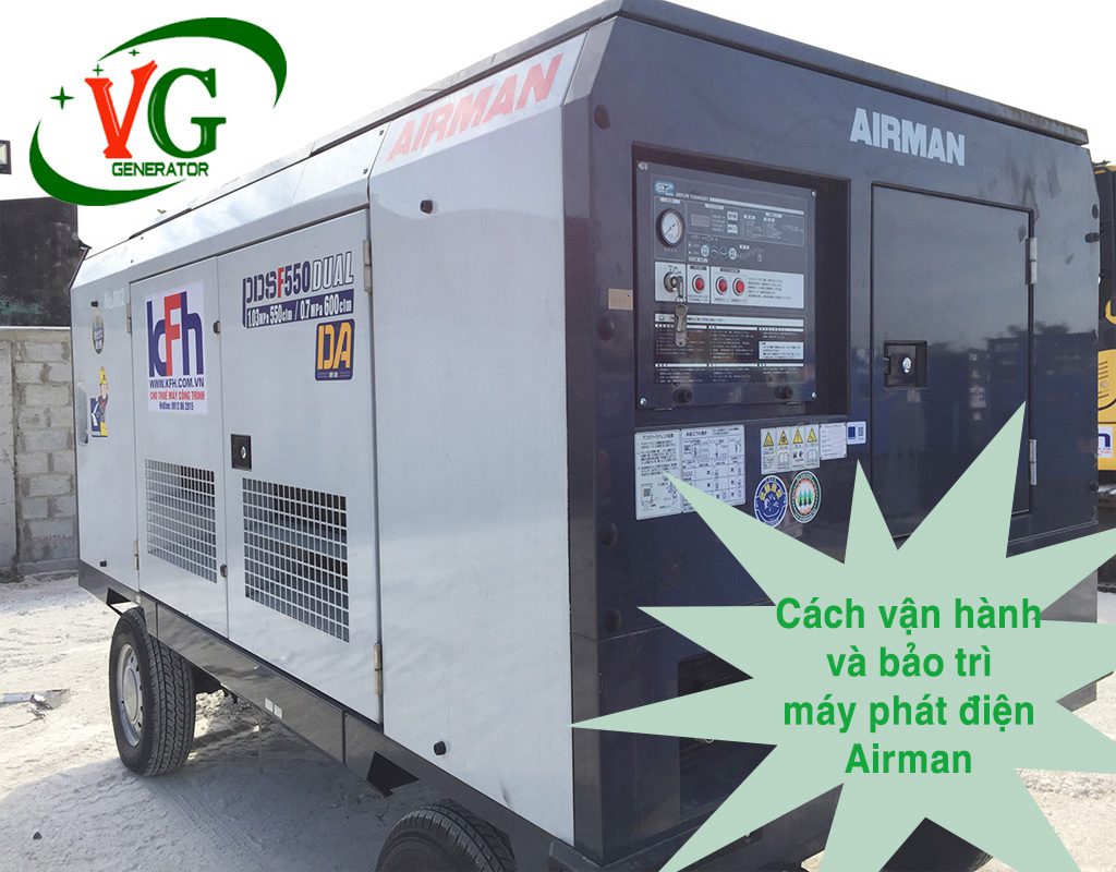Máy Phát điện Airman 100% Xuất Xứ Nhật Bản - Máy Phát điện Máy Phát điện Airman 100% Xuất Xứ Nhật Bản - Máy Phát điện